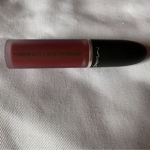 MAC cosmetics Powder Kiss Liquid Lipcolour - Merlot Bow brand new
